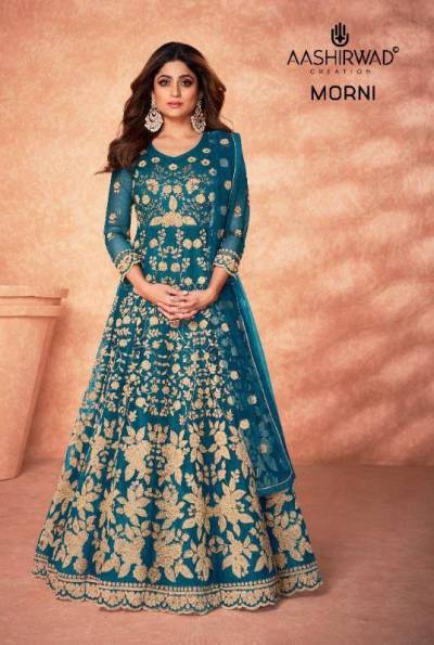 Morni By Aashirwad Designer Partywear Dress Collection